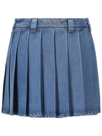 Miu Miu Skirts Blue - MIU MIU - BALAAN 2