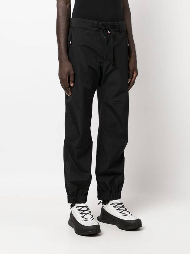 Grenoble Gore-Tex Track Pants Black - MONCLER - BALAAN 3