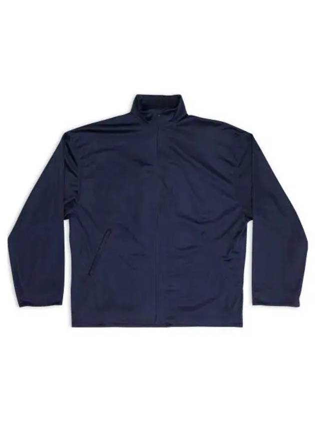 Side Zip Pockets Track Jacket Blue - BALENCIAGA - BALAAN 2