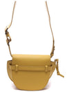 Mini Gate DualSoft Calfskin Cross Bag Dark Yellow - LOEWE - BALAAN 5