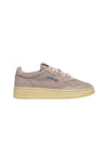 Medalist Goatskin Low Top Sneakers Grey - AUTRY - BALAAN 1