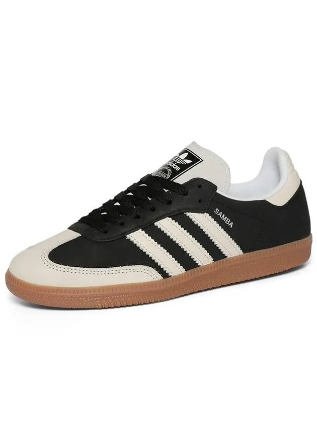 Samba OG Low Top Sneakers Black Wonder White - ADIDAS - BALAAN 7