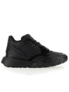 Court Trainer Low Top Sneakers Black - ALEXANDER MCQUEEN - BALAAN 3