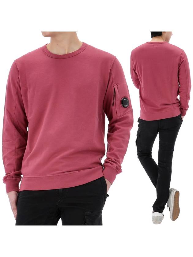 Light Fleece Sweatshirt 16CMSS032A 577 - CP COMPANY - BALAAN 1