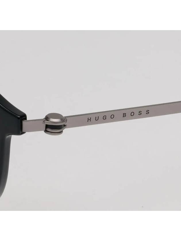 Hugo Boss Glasses Frame BOSS1350F TI7 Round Horn Frame Ultra Light - HUGO BOSS - BALAAN 5