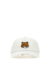Large Fox Head 6P Ball Cap White - MAISON KITSUNE - BALAAN 1