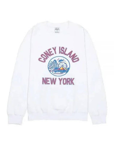 FG CONEY white graphic printing sweatshirt - WILD DONKEY - BALAAN 1