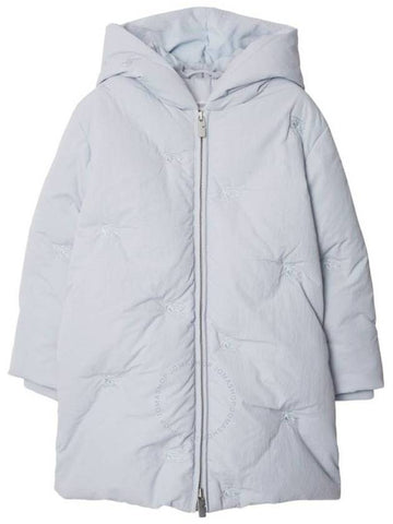 Burberry Girls George EKD Hooded Puffer Coat Size 10Y - BURBERRY - BALAAN 1