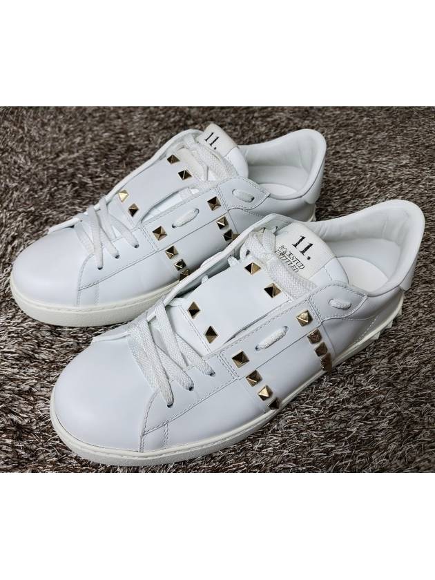 Rockstud Untitled Hidden Open Sneakers 41 260 - VALENTINO - BALAAN 1