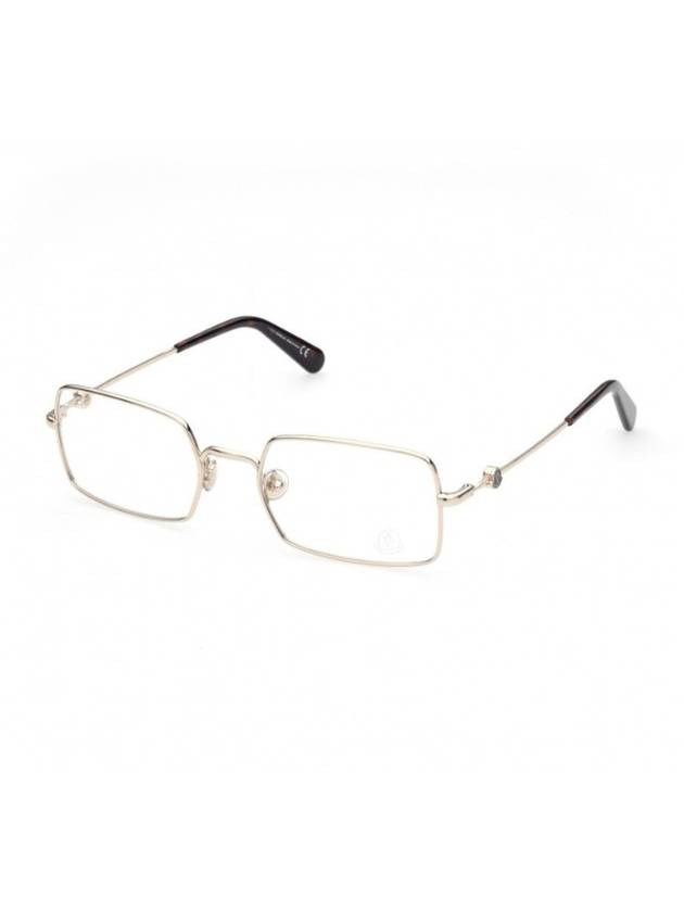 Eyewear Rectangle Eyeglasses Gold - MONCLER - BALAAN 1