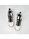 Mixed Fibers Velvet Calfskin Low Top Sneakers Ivory - CHANEL - BALAAN 3