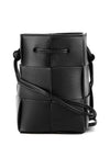 Intrecciato Cassette Small Bucket Bag Black - BOTTEGA VENETA - BALAAN 2