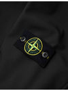 Soft Shell Brushed Lining Zip Up Hoodie Black - STONE ISLAND - BALAAN 3