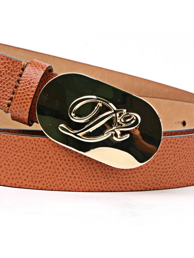 BE5103 V243 66 Embossed Gold D2 Belt - DSQUARED2 - BALAAN 1