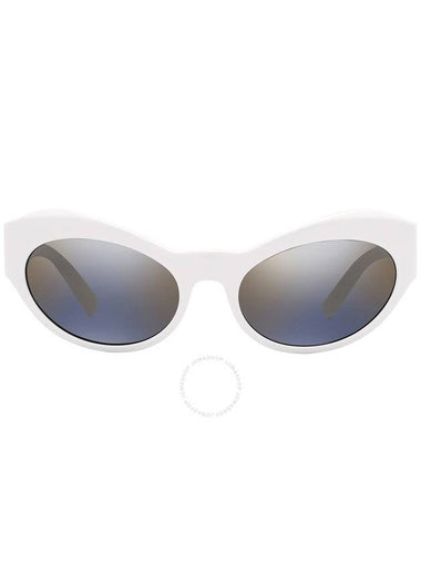 Versace Grey Mirror Gradient Cat Eye Ladies Sunglasses VE4356 401/Y9 54 - VERSACE - BALAAN 1