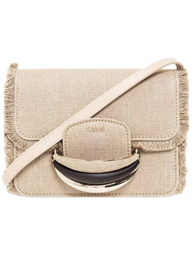 Kattie Linen Cross Bag Beige - CHLOE - BALAAN 1