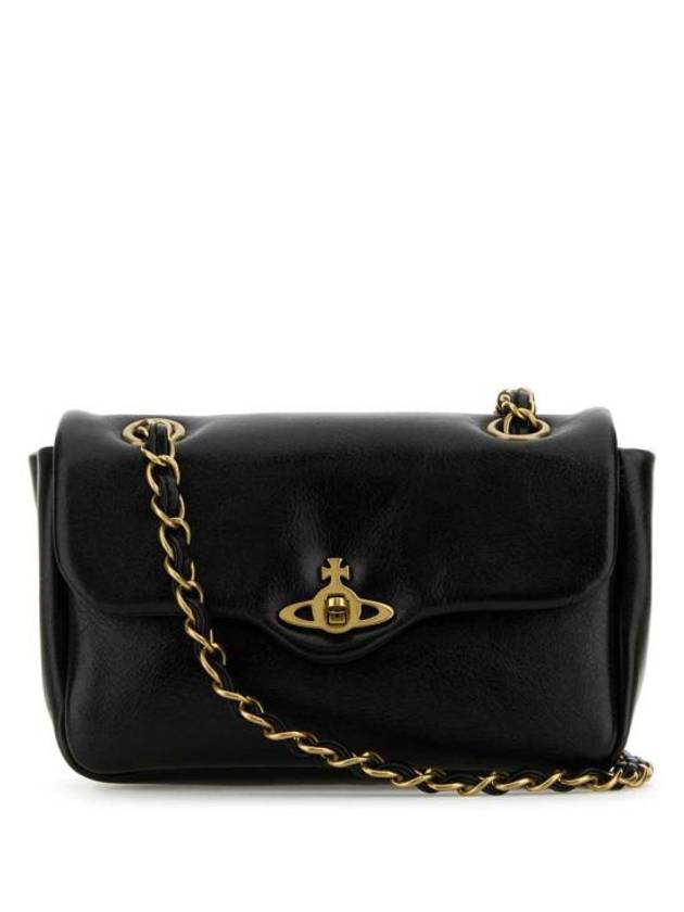 Anita Chain Shoulder Bag Black - VIVIENNE WESTWOOD - BALAAN 1