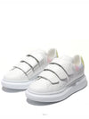 Velcro Leather Low Top Sneakers White - ALEXANDER MCQUEEN - BALAAN 3