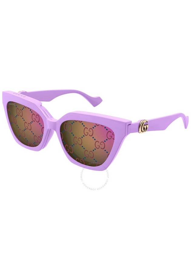 SUNGLASSES GG1542S 002 VIOLET VIOLET TRANSPA - GUCCI - BALAAN 2