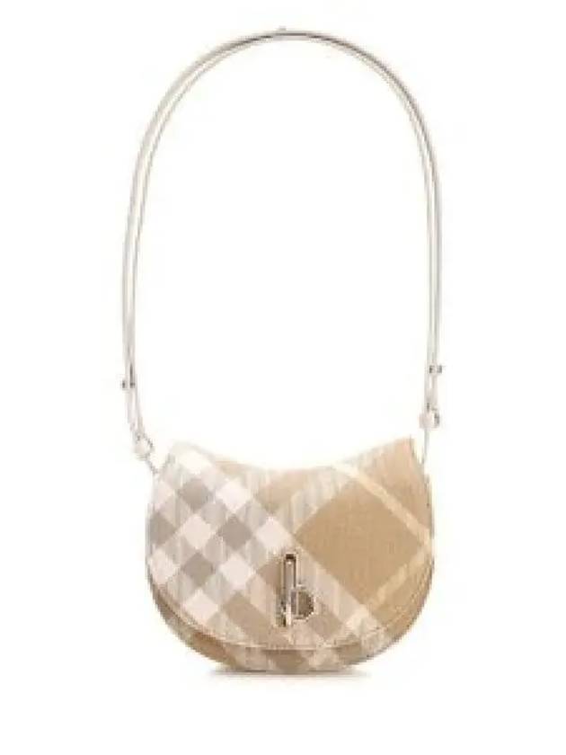 Rocking Horse Check Pattern Cross Bag Beige - BURBERRY - BALAAN 2