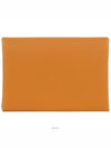 Calvi Duo Compact Card Holder Toffee B 74323 - HERMES - BALAAN 2