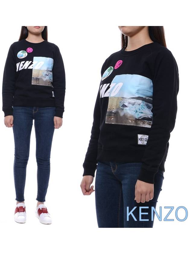 Women's Tropical Ice Sweatshirt 2SW881_952_99_17F - KENZO - BALAAN 1