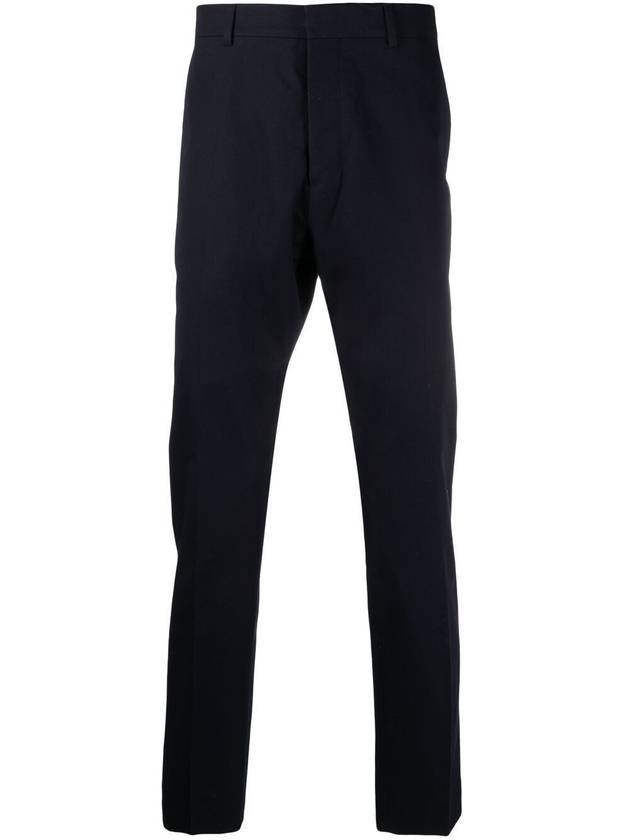 Tapered Chino Straight Pants Black - AMI - BALAAN 2