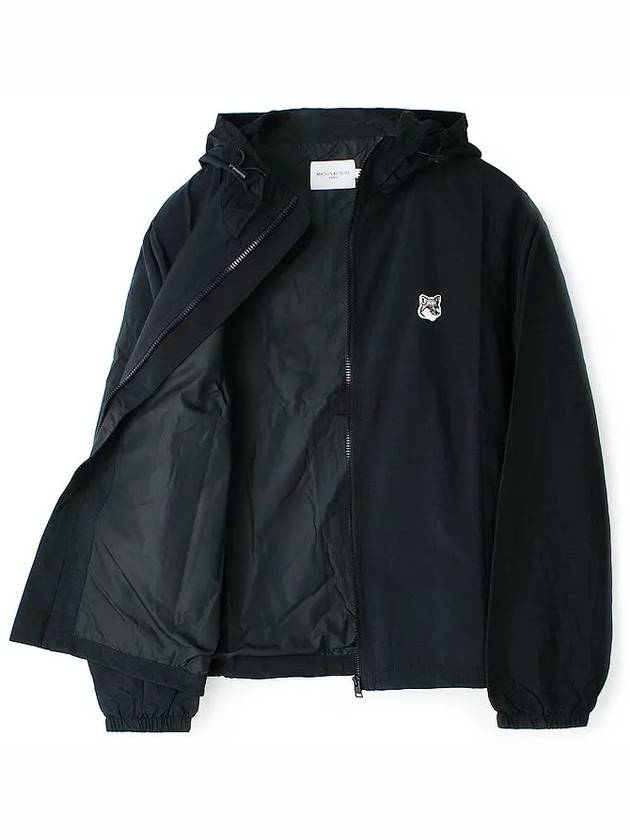 Technical Windbreaker Black - MAISON KITSUNE - BALAAN 8