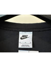 NSW Trend Fleece Crew Sweatshirt Black - NIKE - BALAAN 7