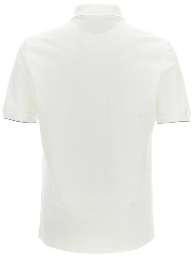 Brunello Cucinelli Logo Piqué Polo Shirt - BRUNELLO CUCINELLI - BALAAN 2