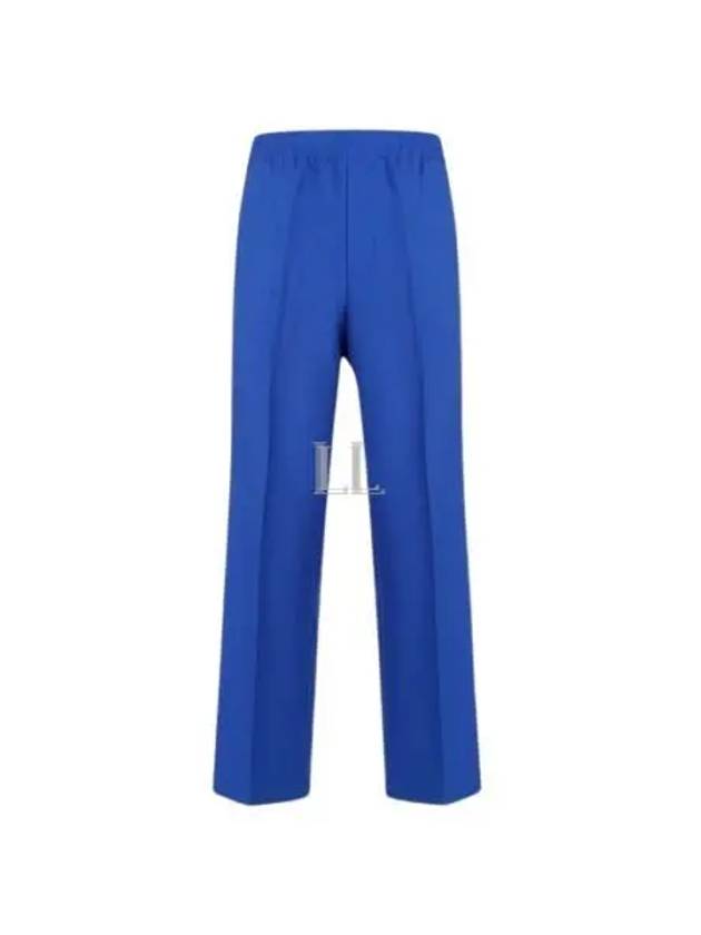 Interlocking G Wool Mohair Track Pants Blue - GUCCI - BALAAN 2