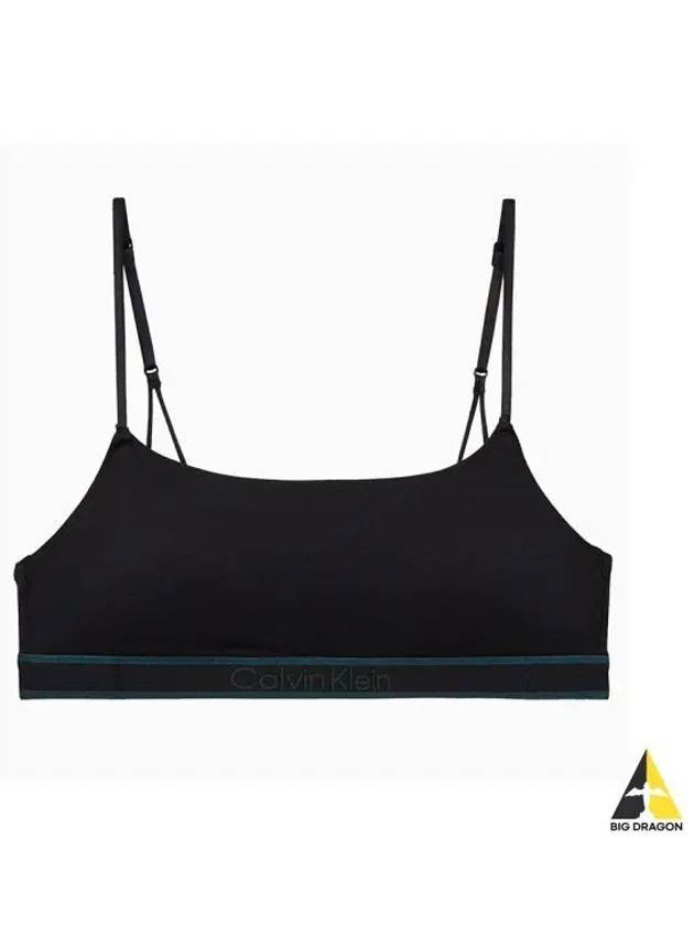 UNDERWEAR Women s Tonal Logo Cotton AF Lightly Lined Bralette QF7943ADUB1 - CALVIN KLEIN - BALAAN 1