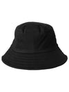 Heart Logo Cotton Bucket Hat Black - AMI - BALAAN 4