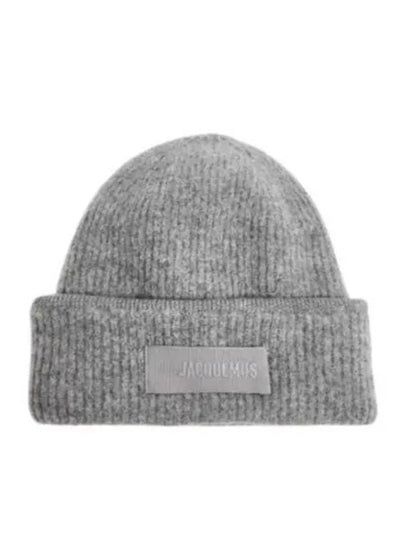 The Gros Grain Beanie Grey - JACQUEMUS - BALAAN 2