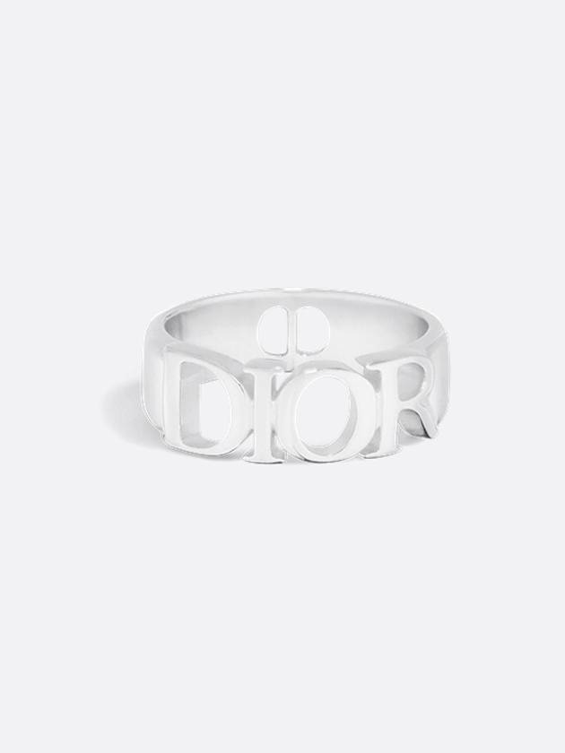 Letters Ring Silver - DIOR - BALAAN 3