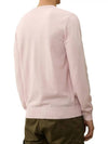 Cotton Crepe Knit Top Pink - CP COMPANY - BALAAN 3