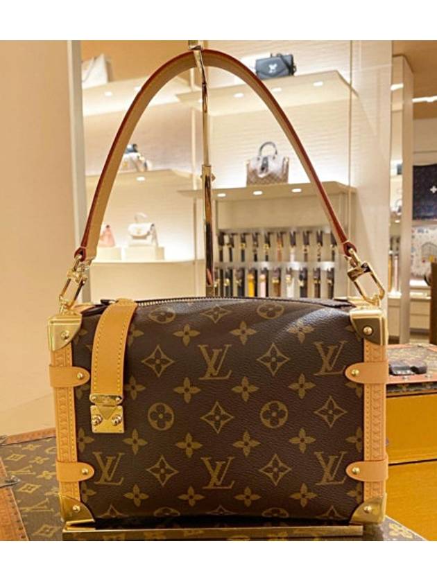 Side Trunk Monogram Shoulder Bag Brown - LOUIS VUITTON - BALAAN 3