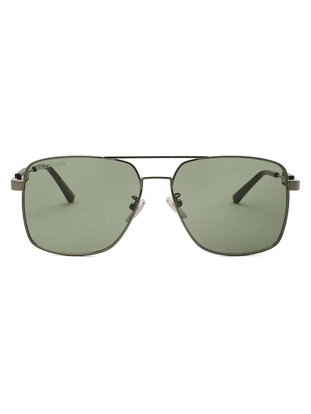 Eyewear Aviator Metal Sunglasses Green - BALENCIAGA - BALAAN 1