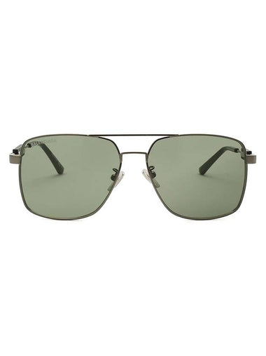 Eyewear Aviator Metal Sunglasses Green - BALENCIAGA - BALAAN 1