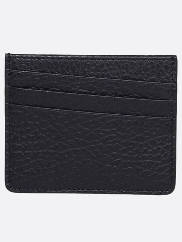 Four Stitch Card Wallet Black - MAISON MARGIELA - BALAAN 3