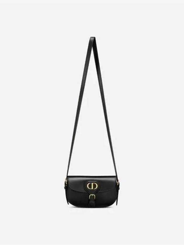 Bobby Small Leather Cross Bag Black - DIOR - BALAAN 6