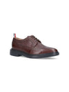 Classic Long Wing Leather Brogue Brown - THOM BROWNE - BALAAN 3