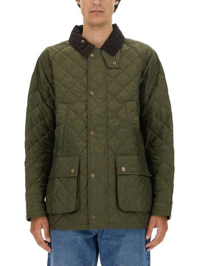 Ashby Quilted Jacket Olive - BARBOUR - BALAAN 2