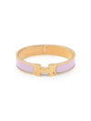 Clic H Bracelet Rose Candeur - HERMES - BALAAN 2