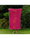 Logo Towel Pink Orange - PILY PLACE - BALAAN 3