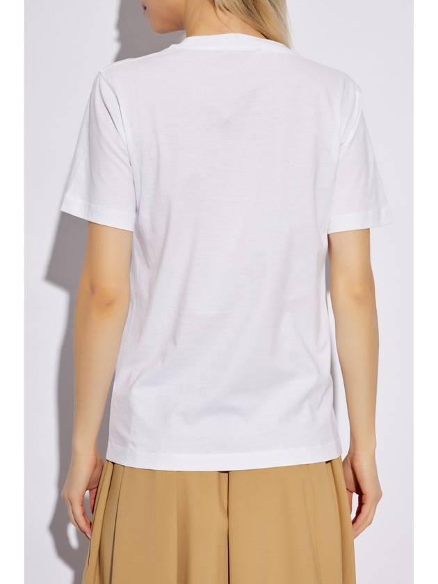 Marni T-shirt With Printed Logo, Women's, White - MARNI - BALAAN 4