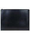 Monogram Logo Tiny Large Clutch Bag Black - SAINT LAURENT - BALAAN 2