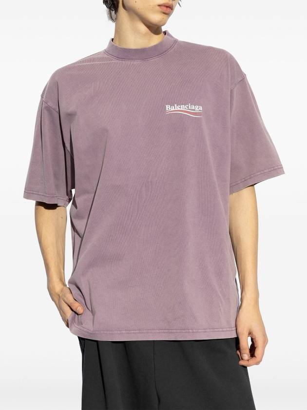 BALENCIAGA MEDIUM FIT T-SHIRT - BALENCIAGA - BALAAN 3