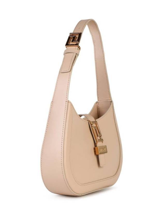 Versace 'Hobo Greca' Beige Leather Bag - VERSACE - BALAAN 2