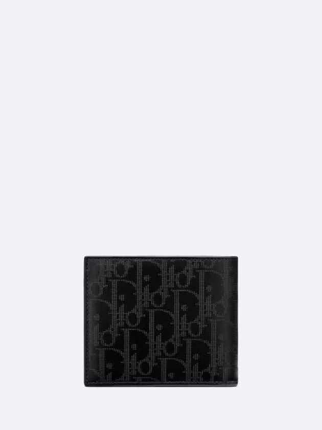 Oblique Galaxy Half Wallet Black - DIOR - BALAAN 4